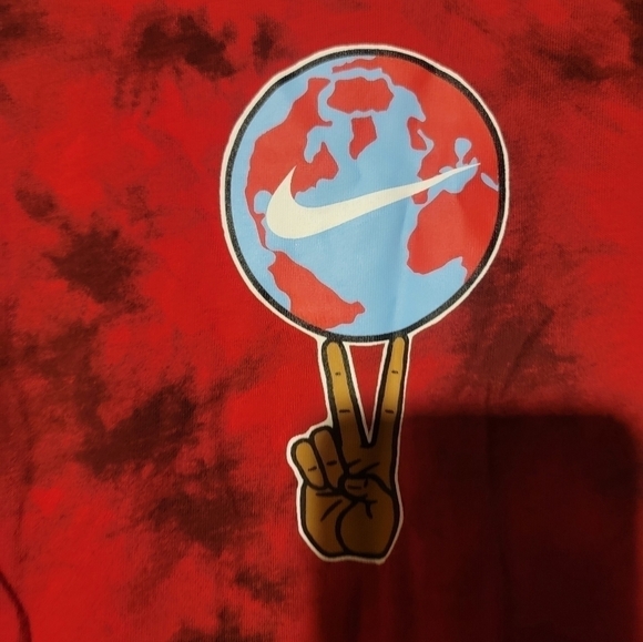 NWT Nike Tie Dye "Just Do It" Tank Top Size Medium CK0154-657 Rare World Peace - Picture 2 of 6